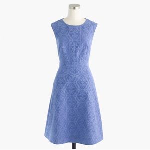 J. Crew Textured Eyelet Dress